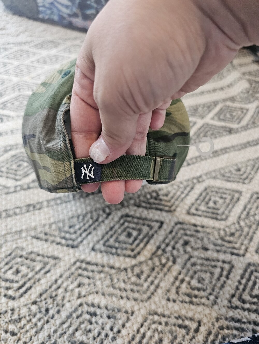 New York Yankees '47 Clean Up camo adjustable cap One Size - Picture 3 of 4